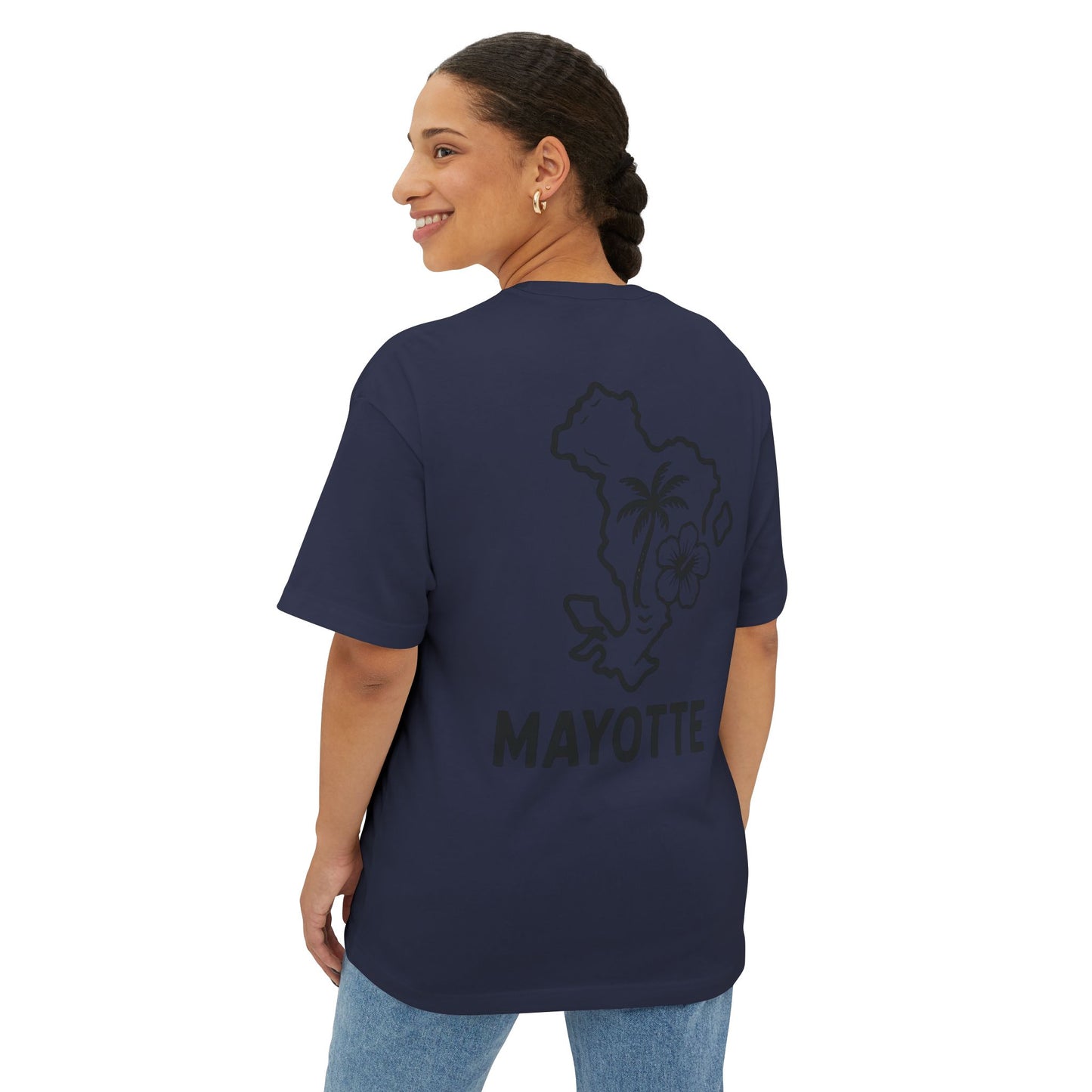 T-shirt unisexe oversize “Vibes de Mayotte”