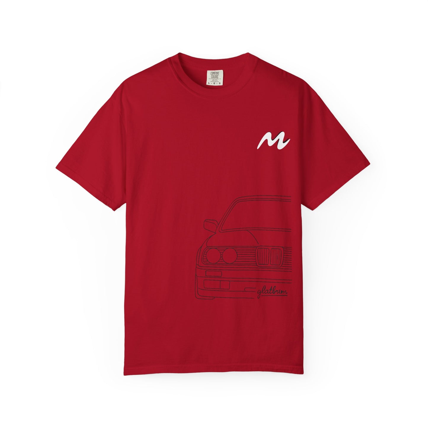 Classic Car Outline Unisex T-Shirt, Vintage Car Tee, Gift for Car Enthusiasts, Automotive Apparel, Daily Wear, Unisex Graphic Shirt