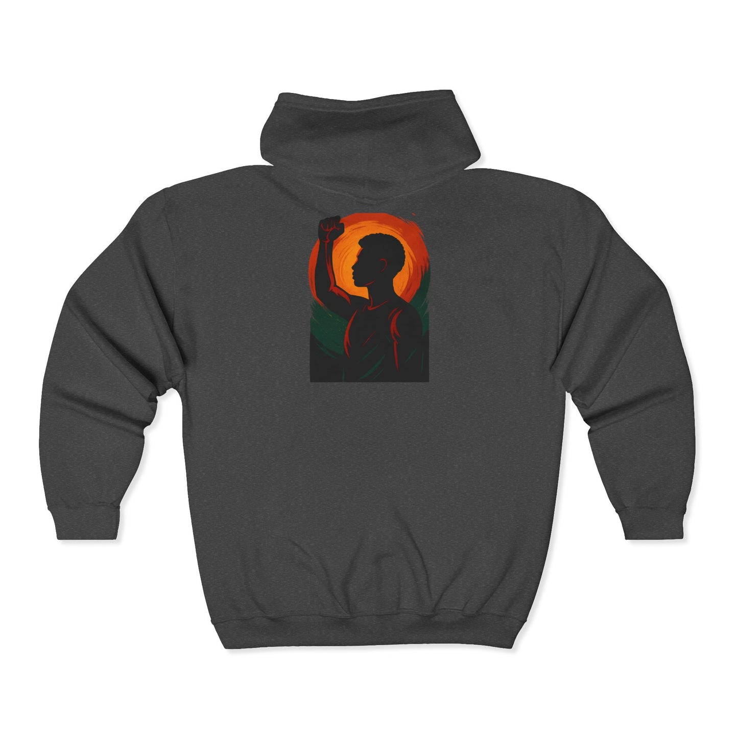 Hoodie zippé unisexe “Rise & Shine”