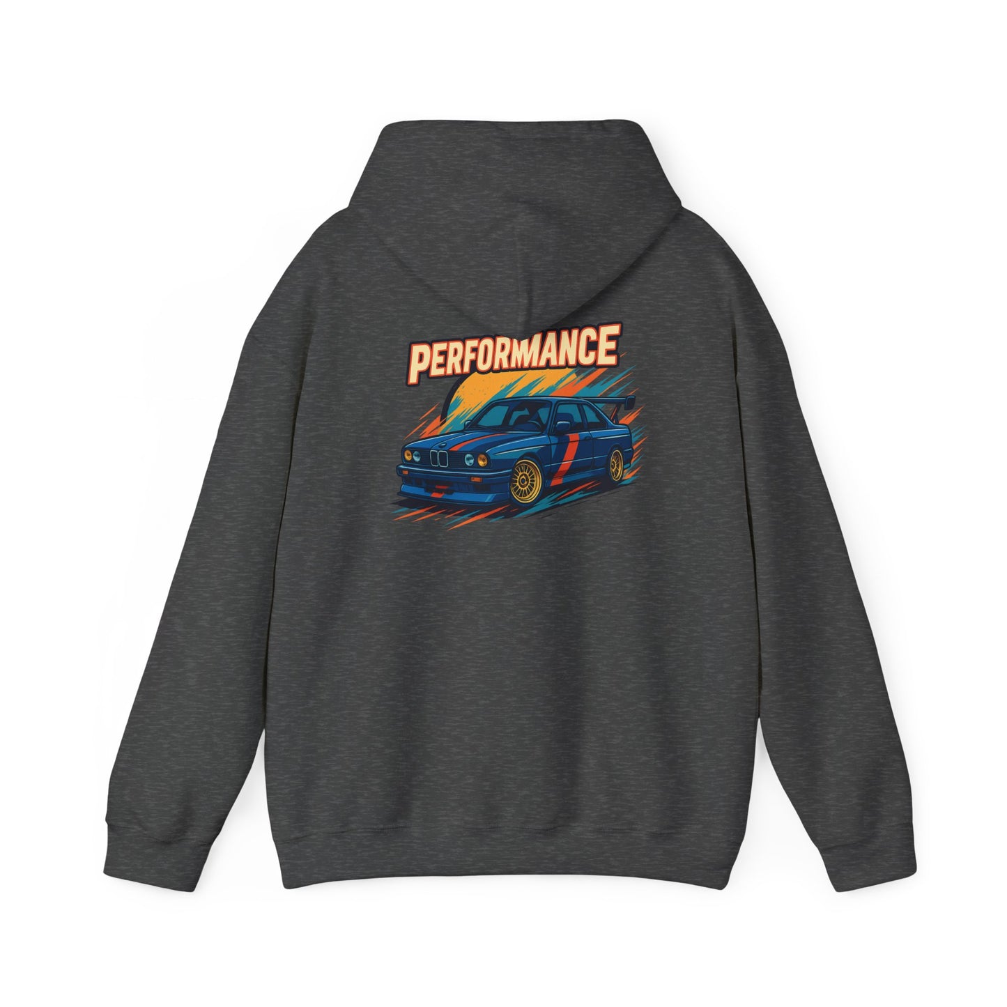 Performance Car Unisex Hoodie - Customizable Streetwear, Gift for Car Lovers, Casual Wear, Birthday Gift, Everyday Comfort