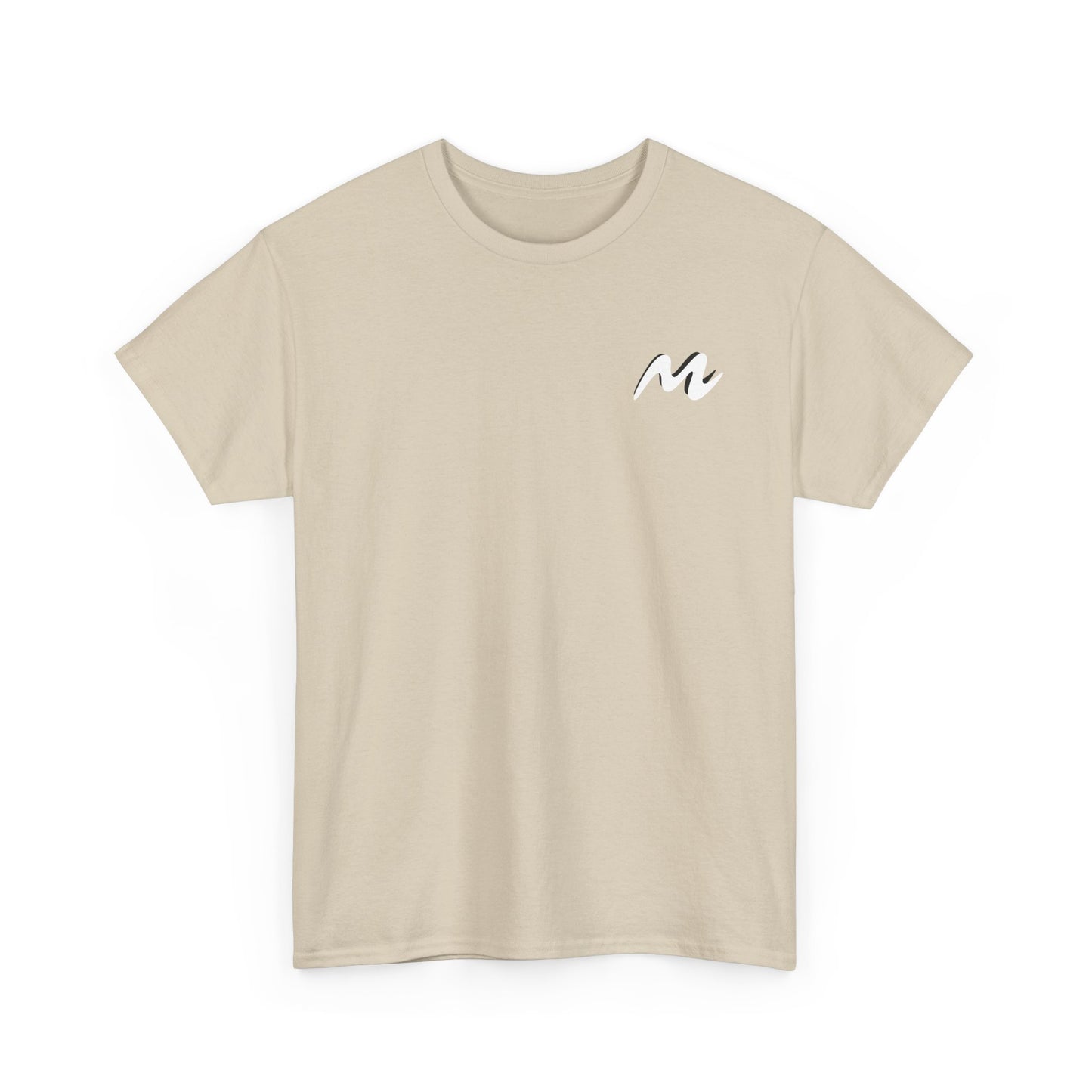 T-shirt “Flower Sketch” – fleur en pointillés noir & blanc