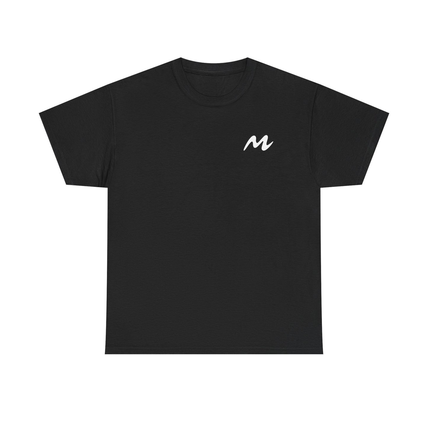 T-shirt “Flower Sketch” – fleur en pointillés noir & blanc