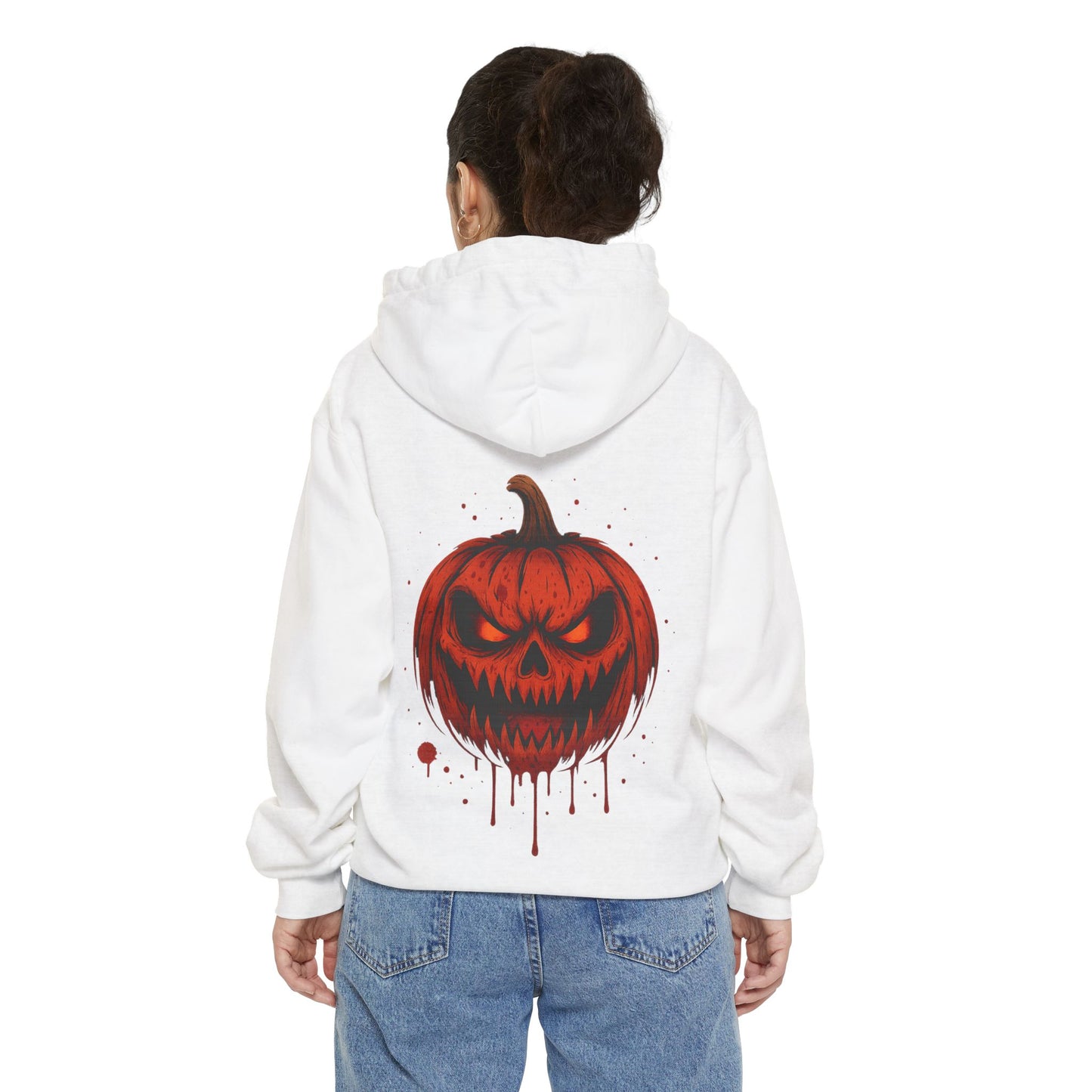 Hoodie “Bloody Pumpkin” – Evil Smile & Halloween Vibes