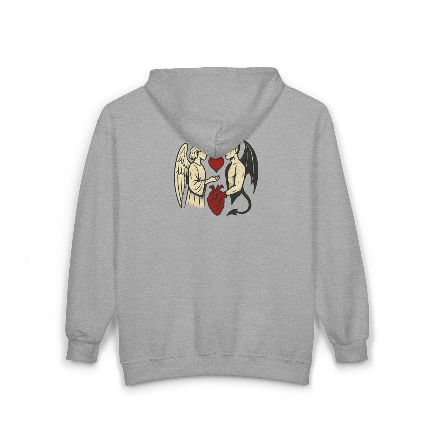 Hoodie zippé unisexe confortable