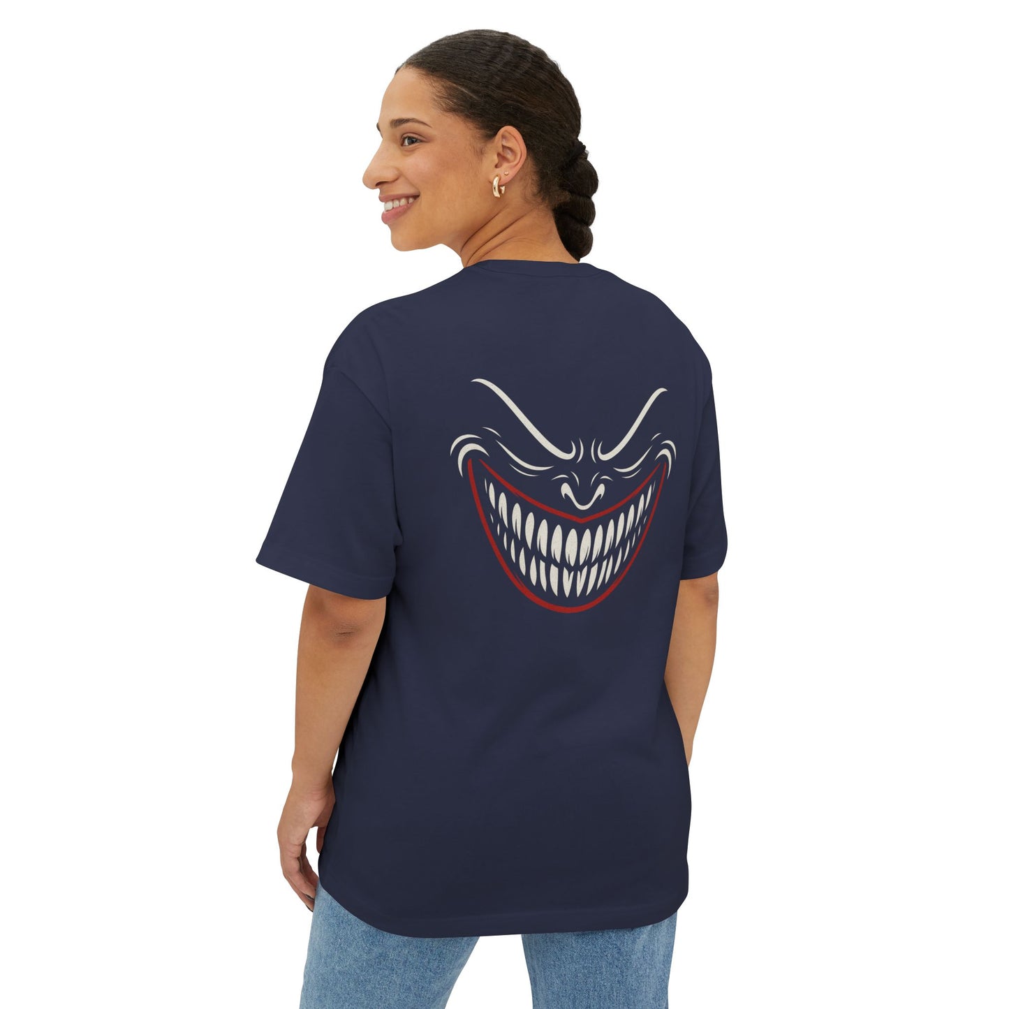 T-shirt “Evil Smile” – Motif sourire démoniaque