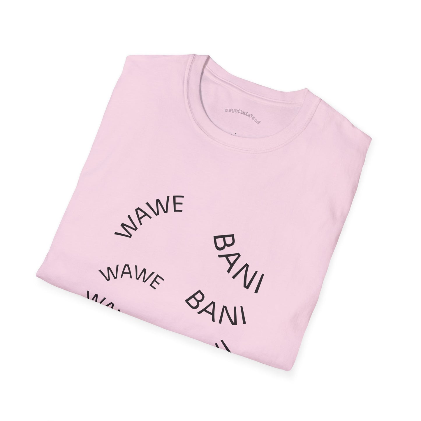T-shirt Wawe Bani – Design Minimaliste Mahorais