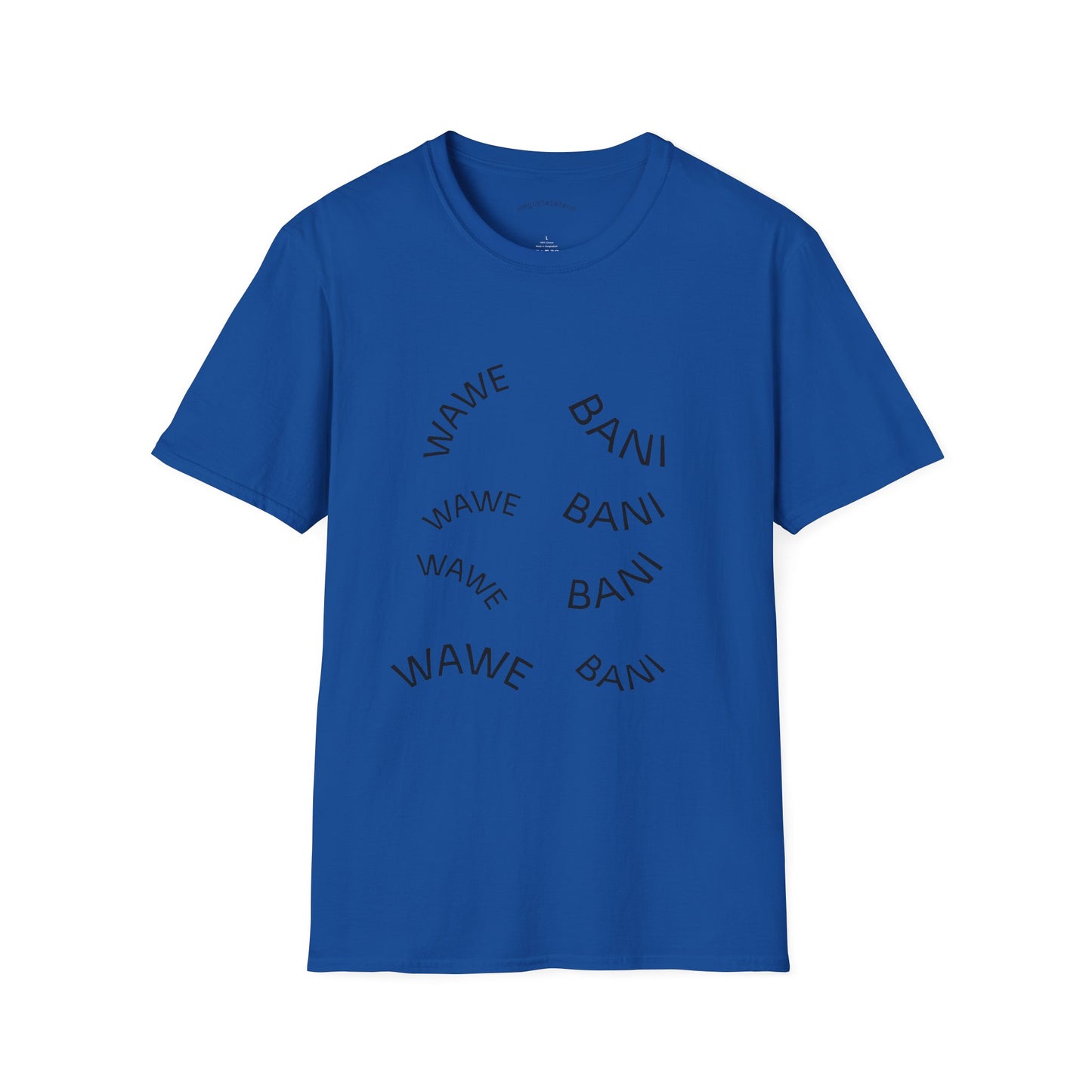 T-shirt Wawe Bani – Design Minimaliste Mahorais