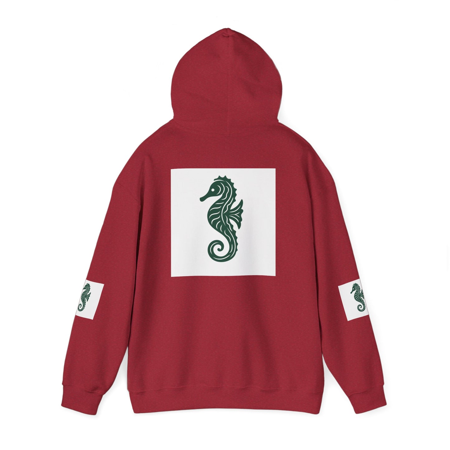 Hoodie I Love Mayotte – Hippocampe Tribal-unisex