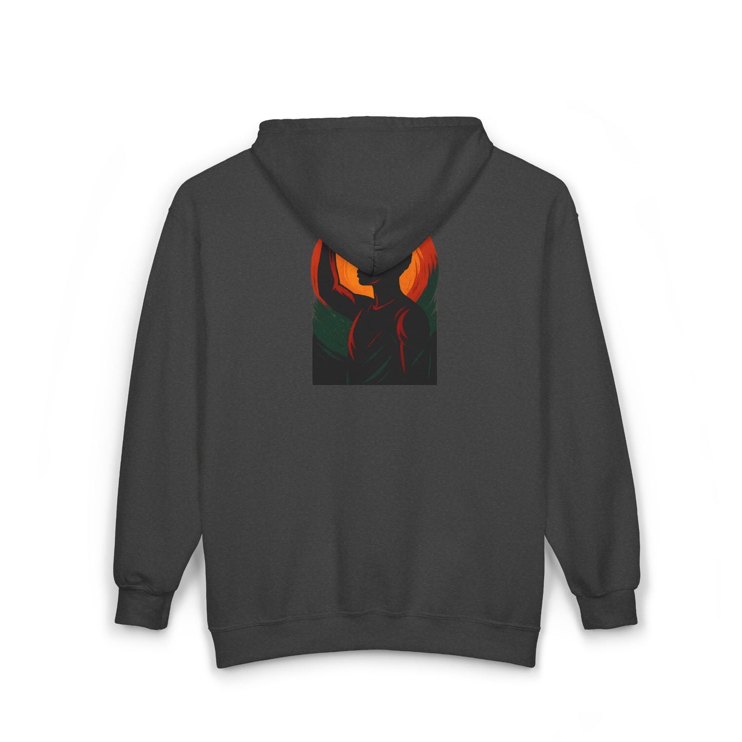 Hoodie zippé unisexe “Rise & Shine”