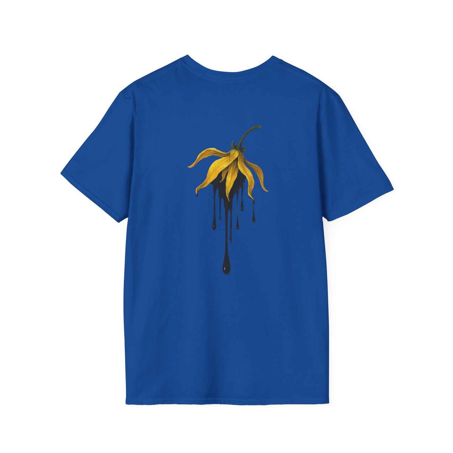 T-shirt unisexe “Fleur qui dégouline”