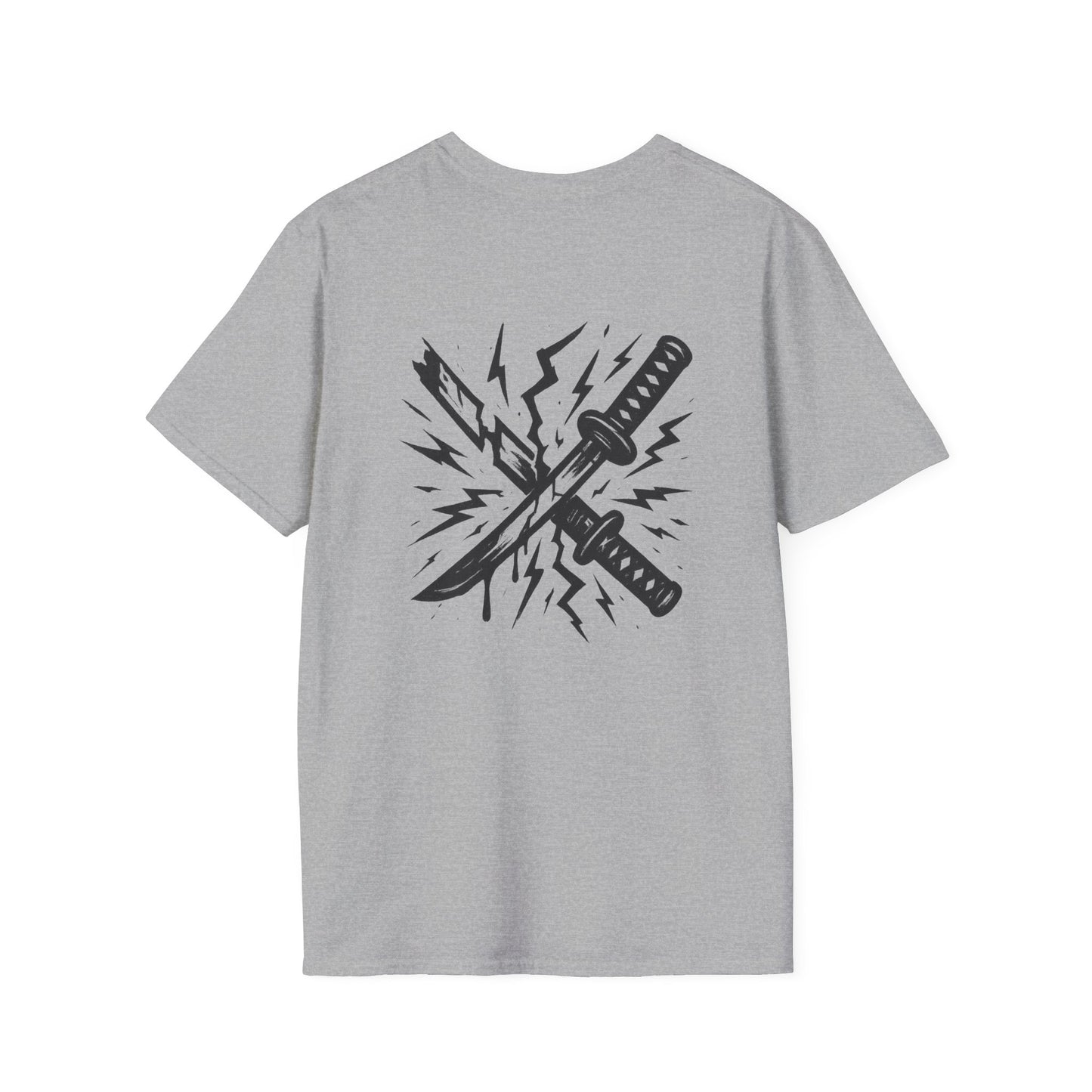 T-shirt graphique épée unisexe