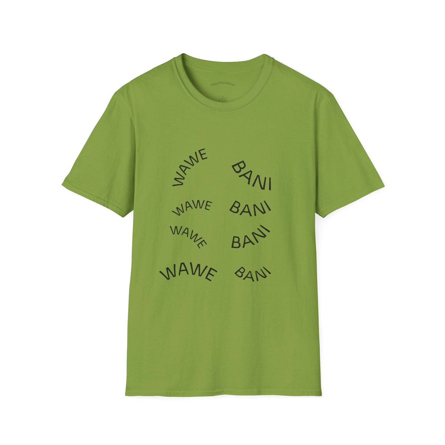 T-shirt Wawe Bani – Design Minimaliste Mahorais