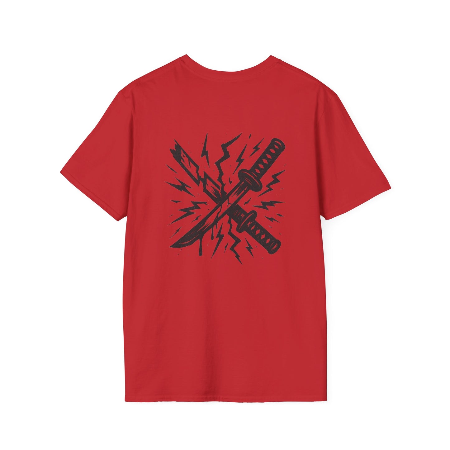 T-shirt graphique épée unisexe