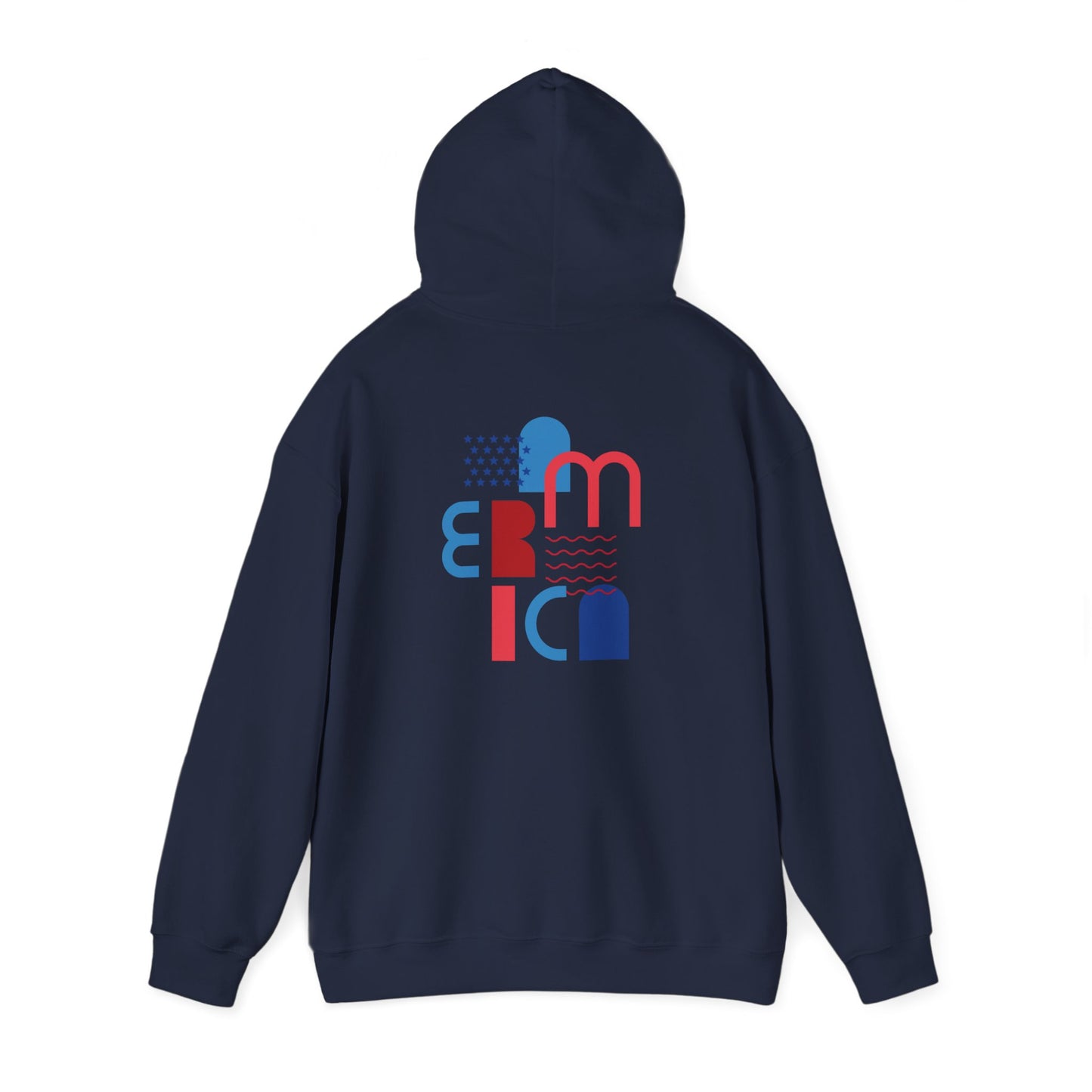 Hoodie “Americana” – Typographie graphique USA