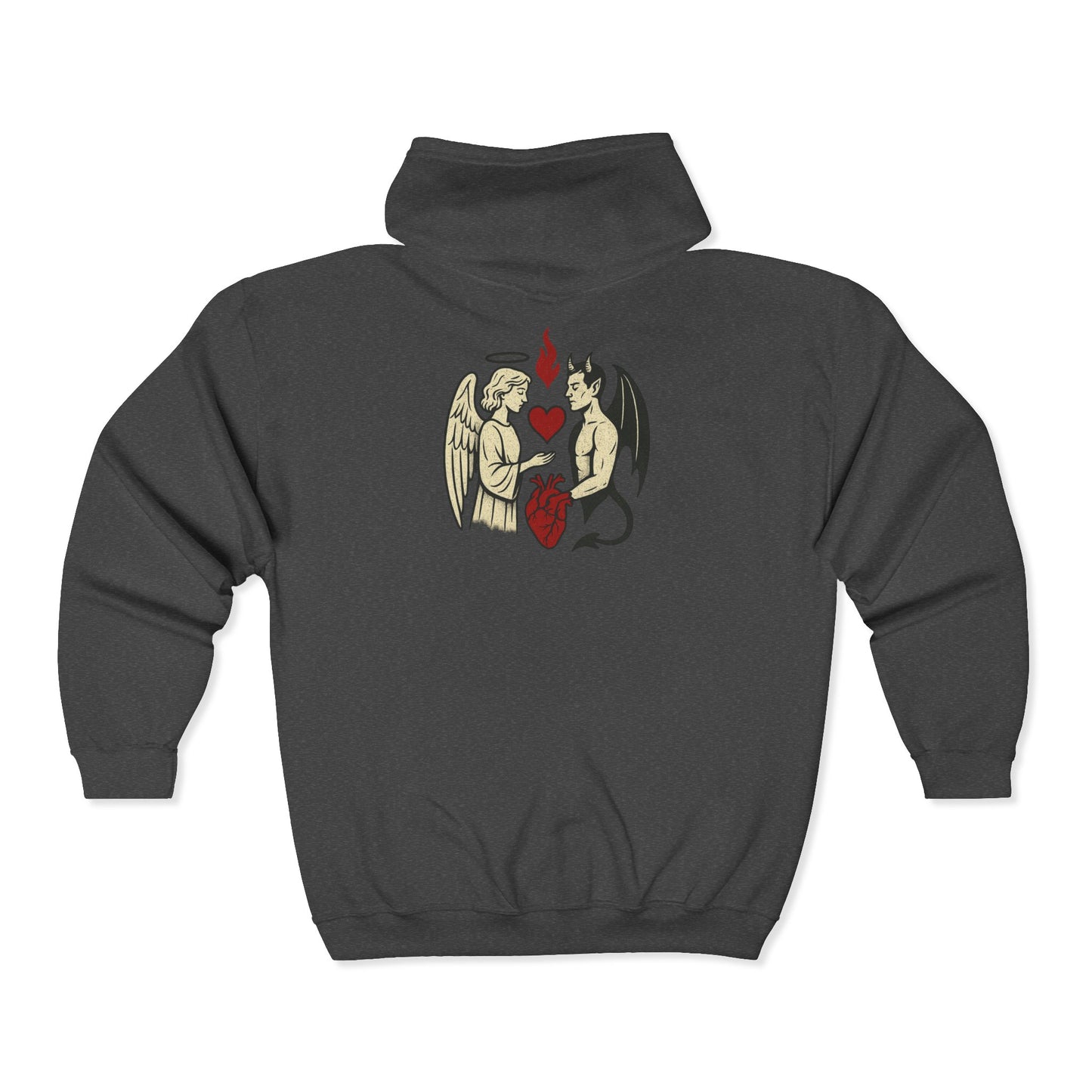 Hoodie zippé unisexe confortable