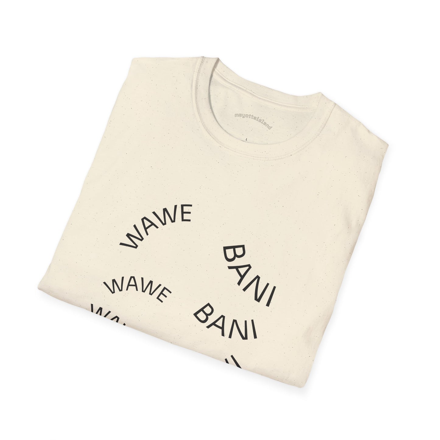 T-shirt Wawe Bani – Design Minimaliste Mahorais
