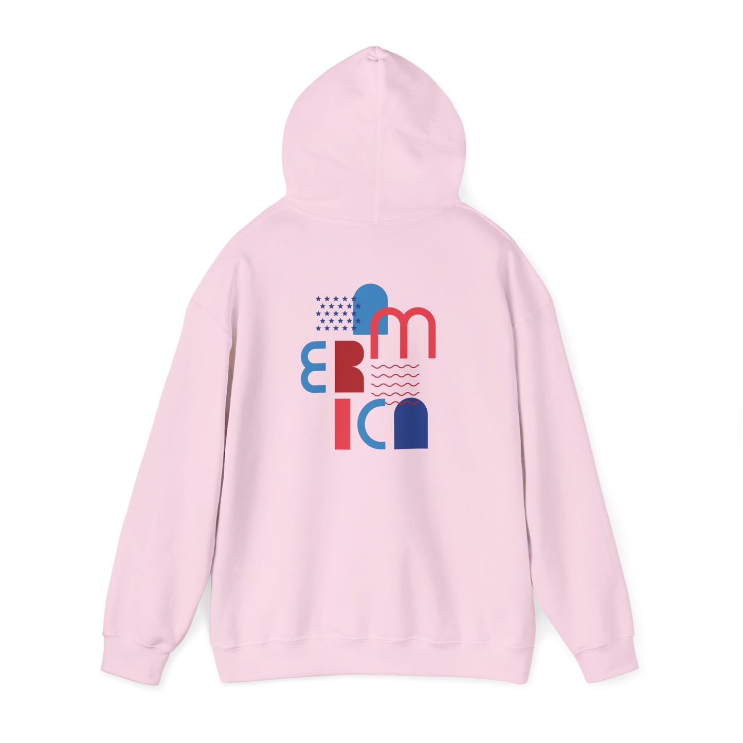 Hoodie “Americana” – Typographie graphique USA