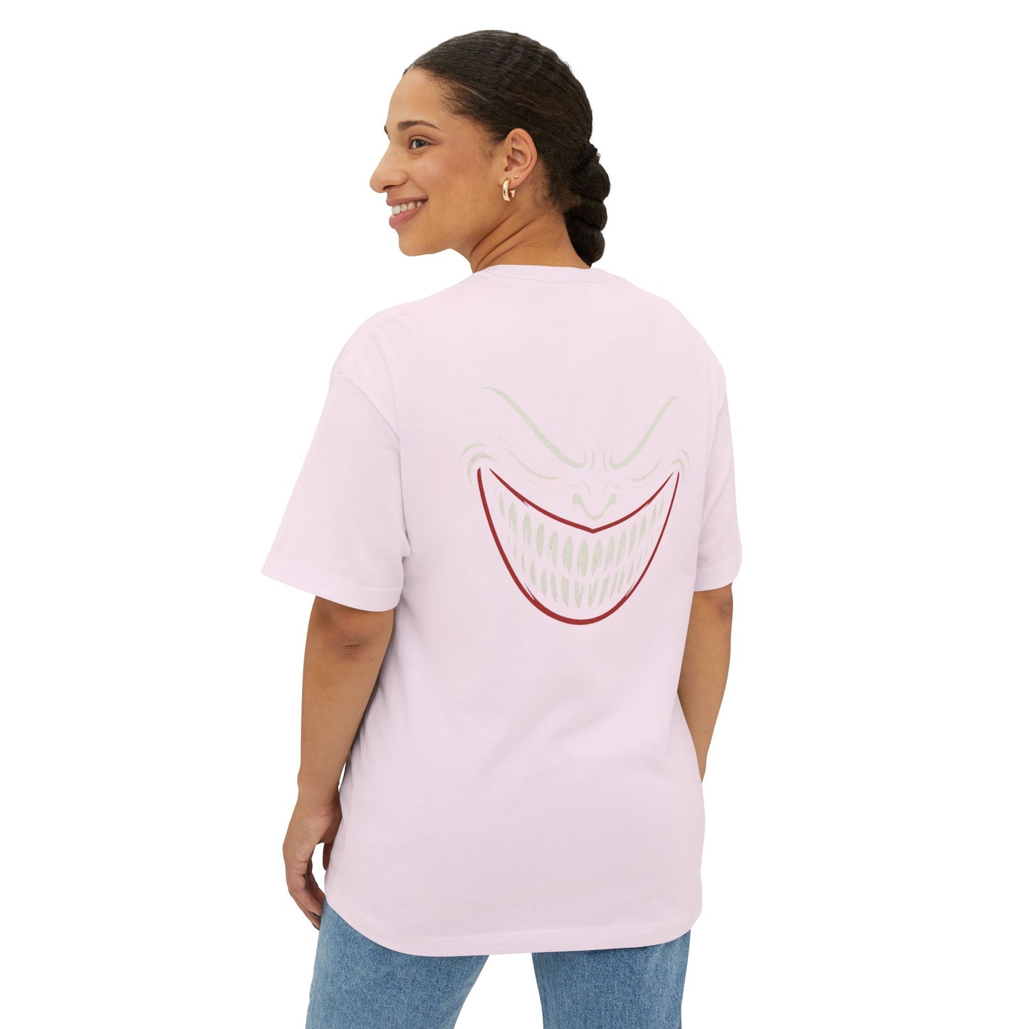 T-shirt “Evil Smile” – Motif sourire démoniaque