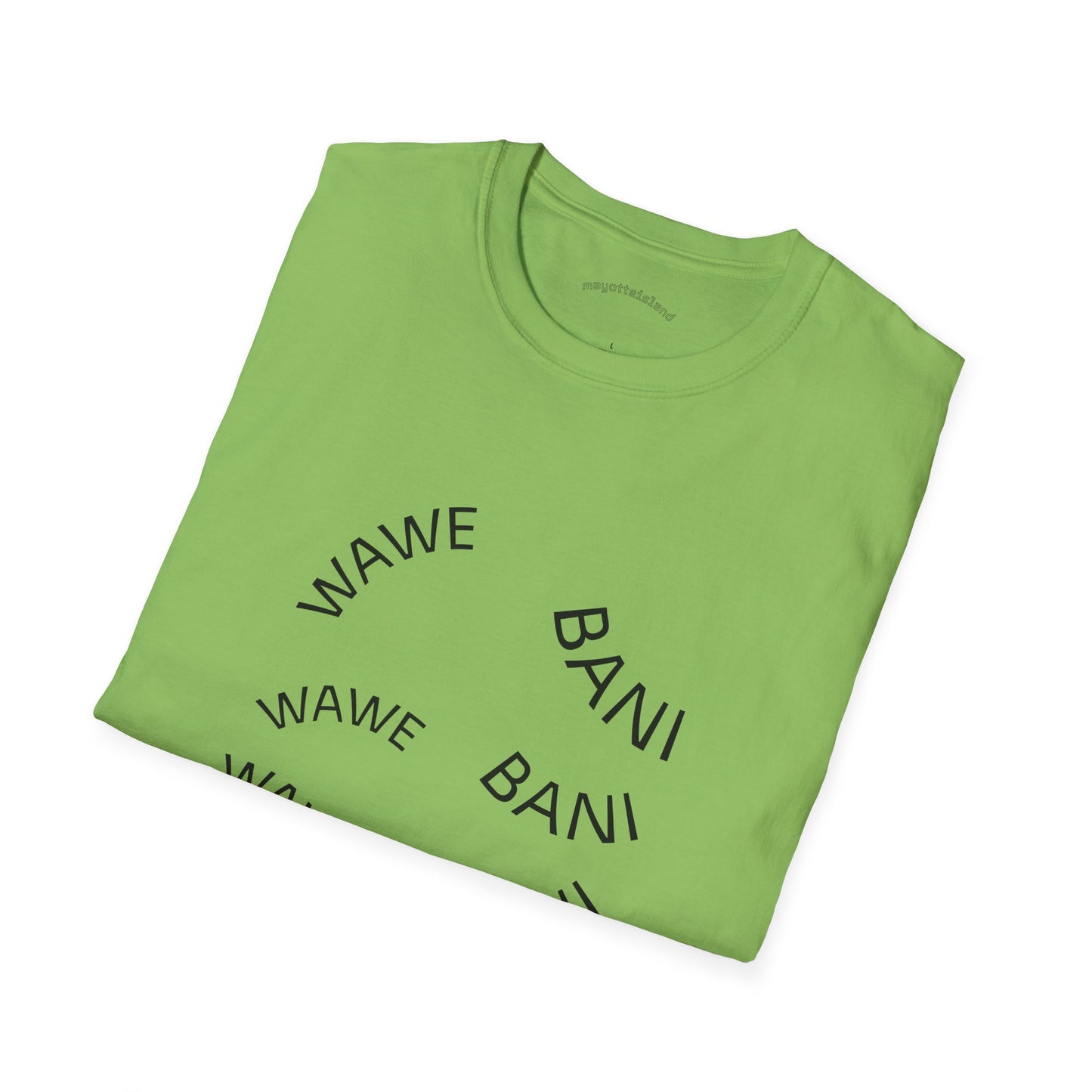 T-shirt Wawe Bani – Design Minimaliste Mahorais