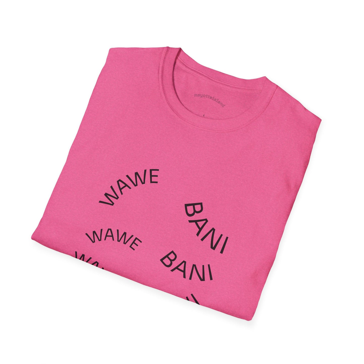 T-shirt Wawe Bani – Design Minimaliste Mahorais