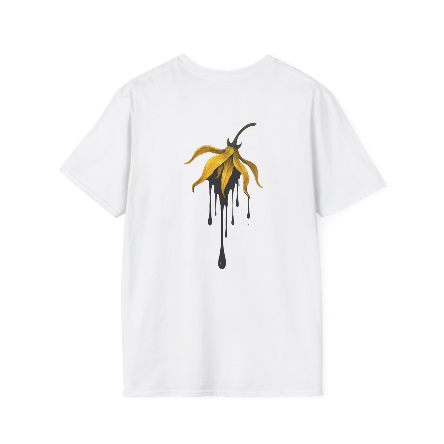 T-shirt unisexe “Fleur qui dégouline”