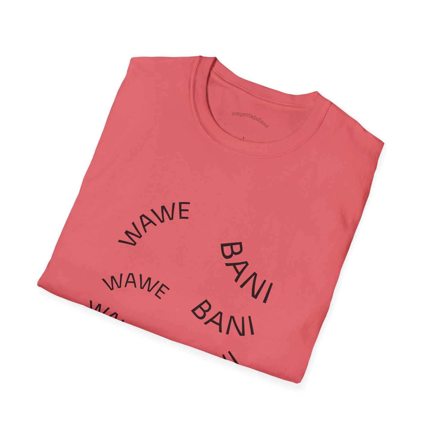 T-shirt Wawe Bani – Design Minimaliste Mahorais