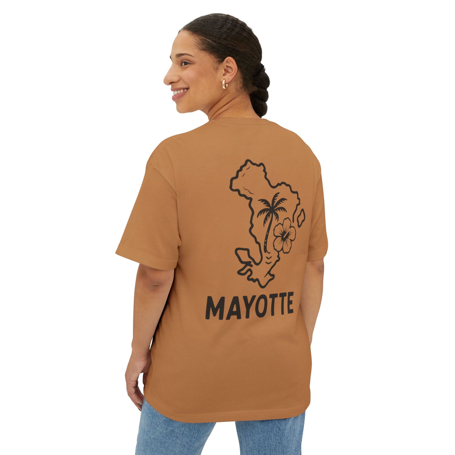 T-shirt unisexe oversize “Vibes de Mayotte”