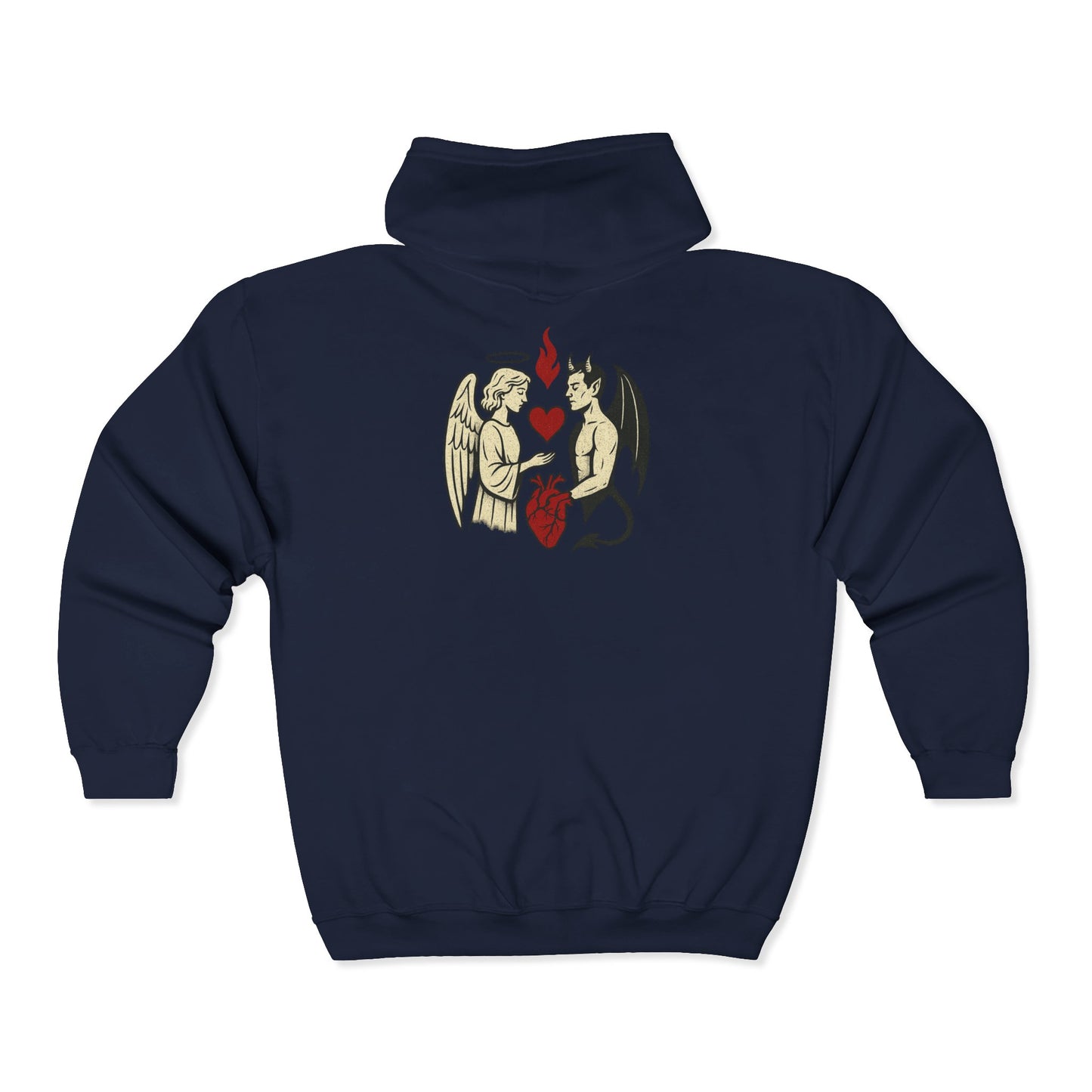 Hoodie zippé unisexe confortable
