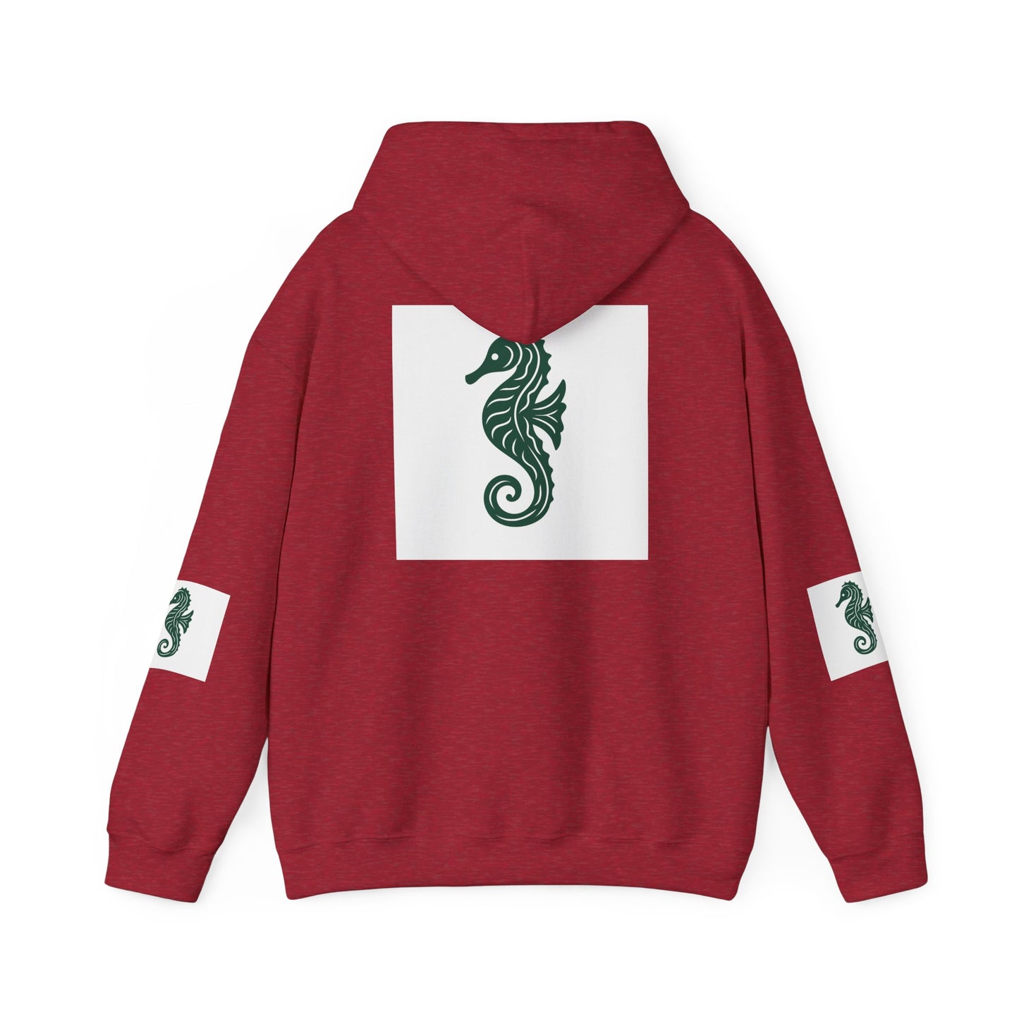 Hoodie I Love Mayotte – Hippocampe Tribal-unisex