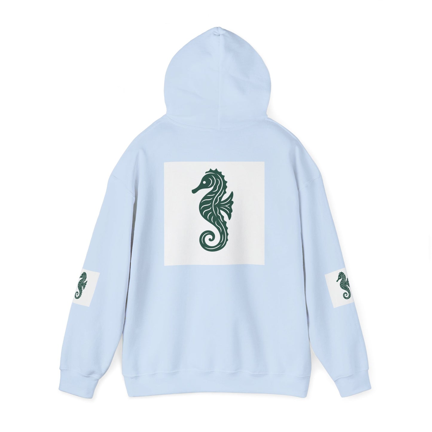 Hoodie I Love Mayotte – Hippocampe Tribal-unisex