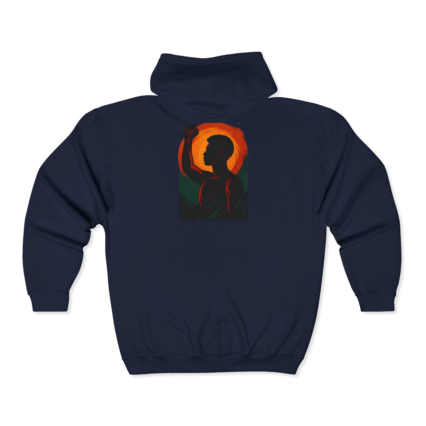 Hoodie zippé unisexe “Rise & Shine”