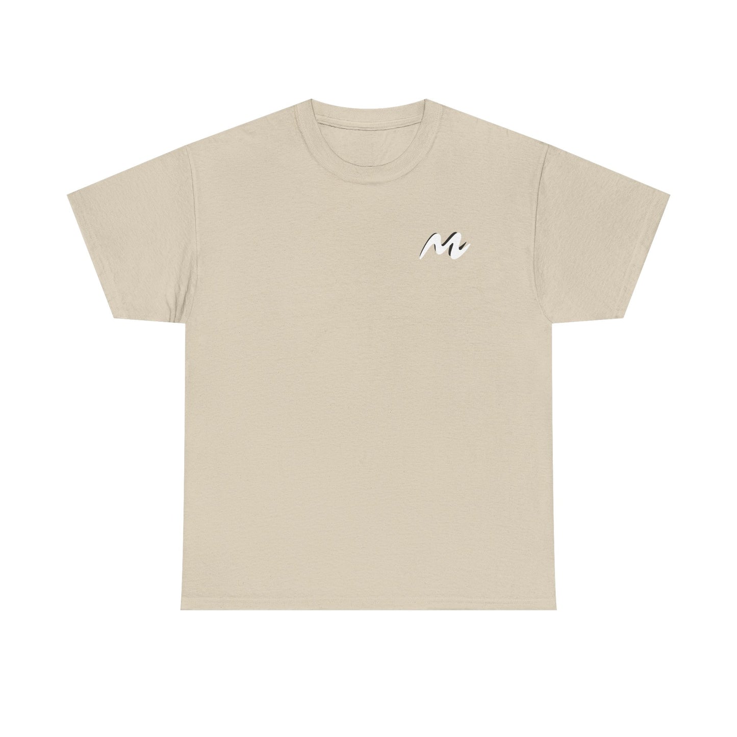 T-shirt “Flower Sketch” – fleur en pointillés noir & blanc