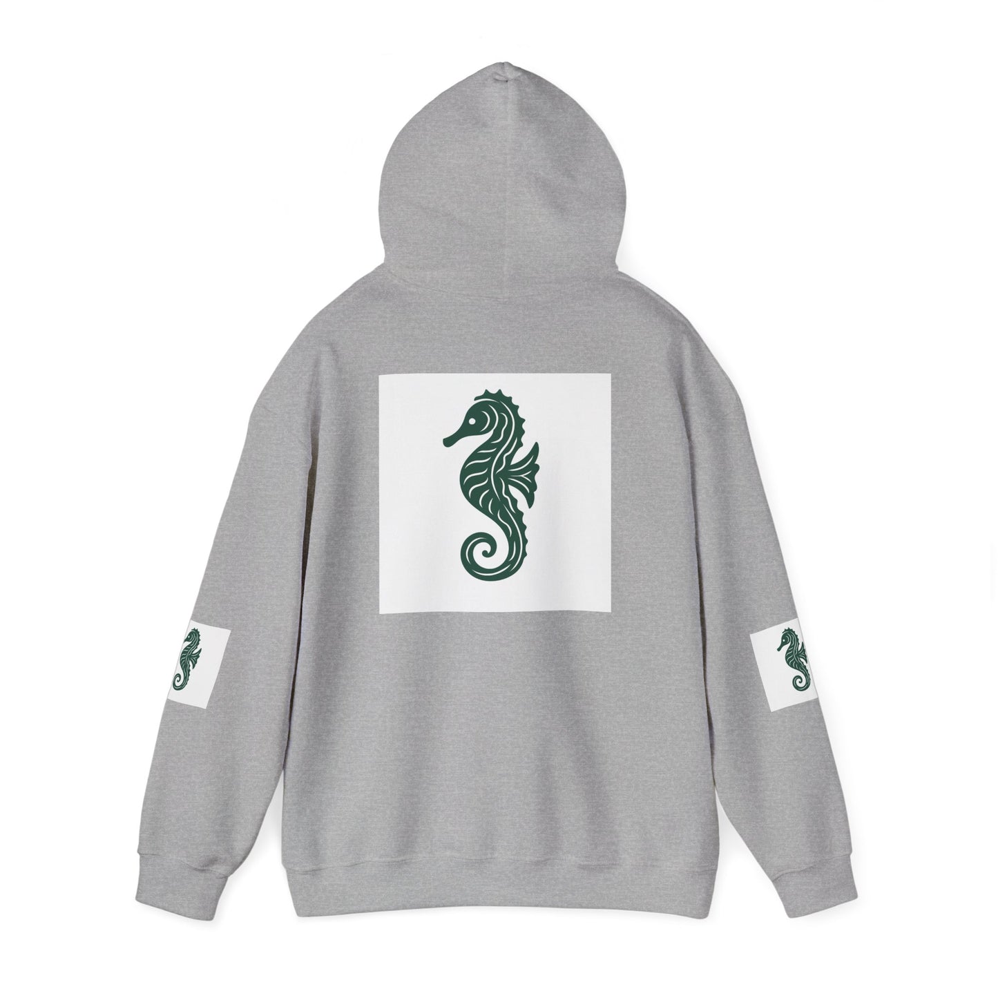 Hoodie I Love Mayotte – Hippocampe Tribal-unisex