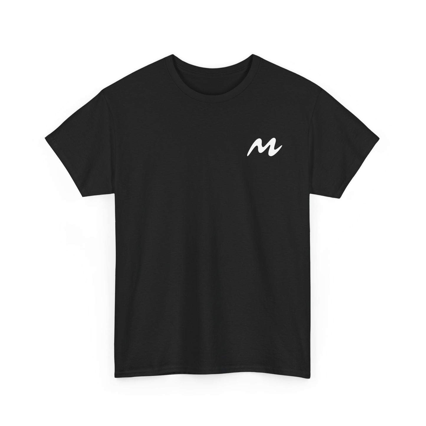 T-shirt “Flower Sketch” – fleur en pointillés noir & blanc