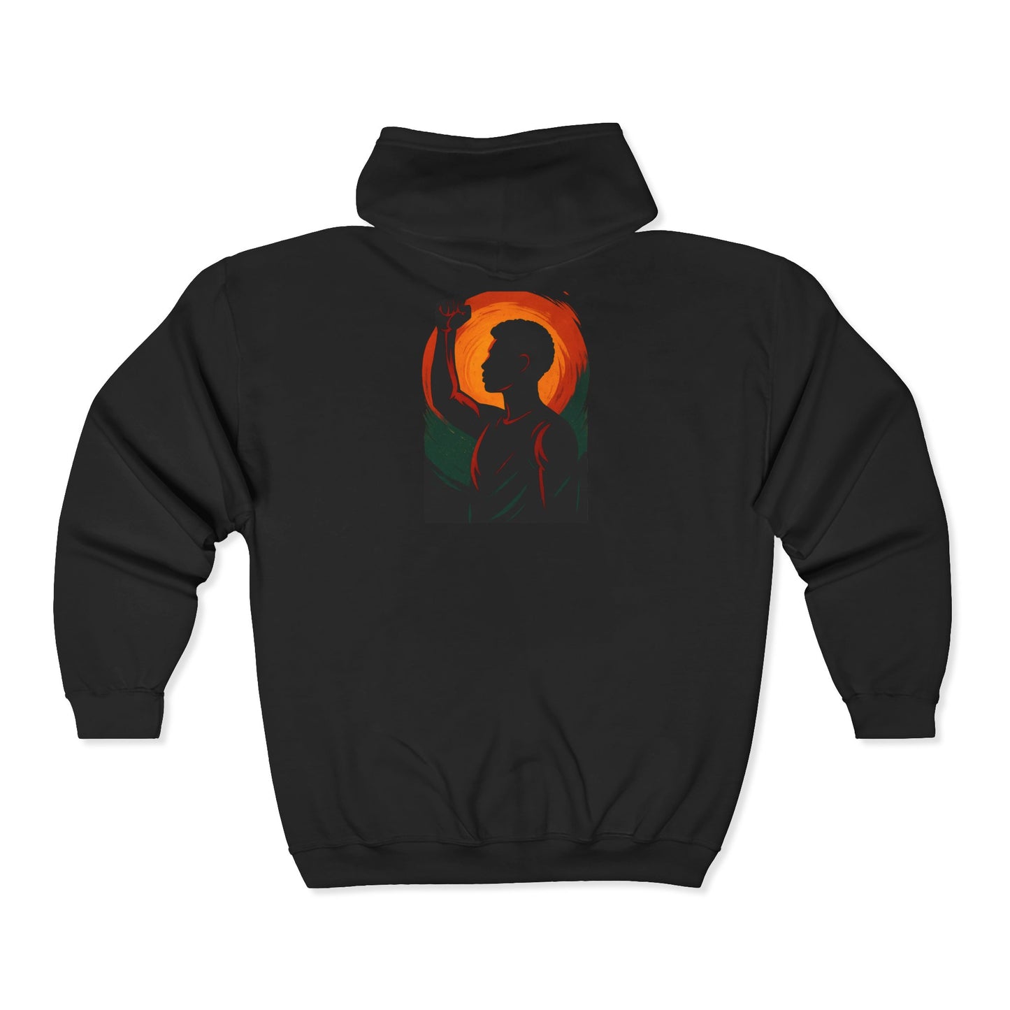 Hoodie zippé unisexe “Rise & Shine”