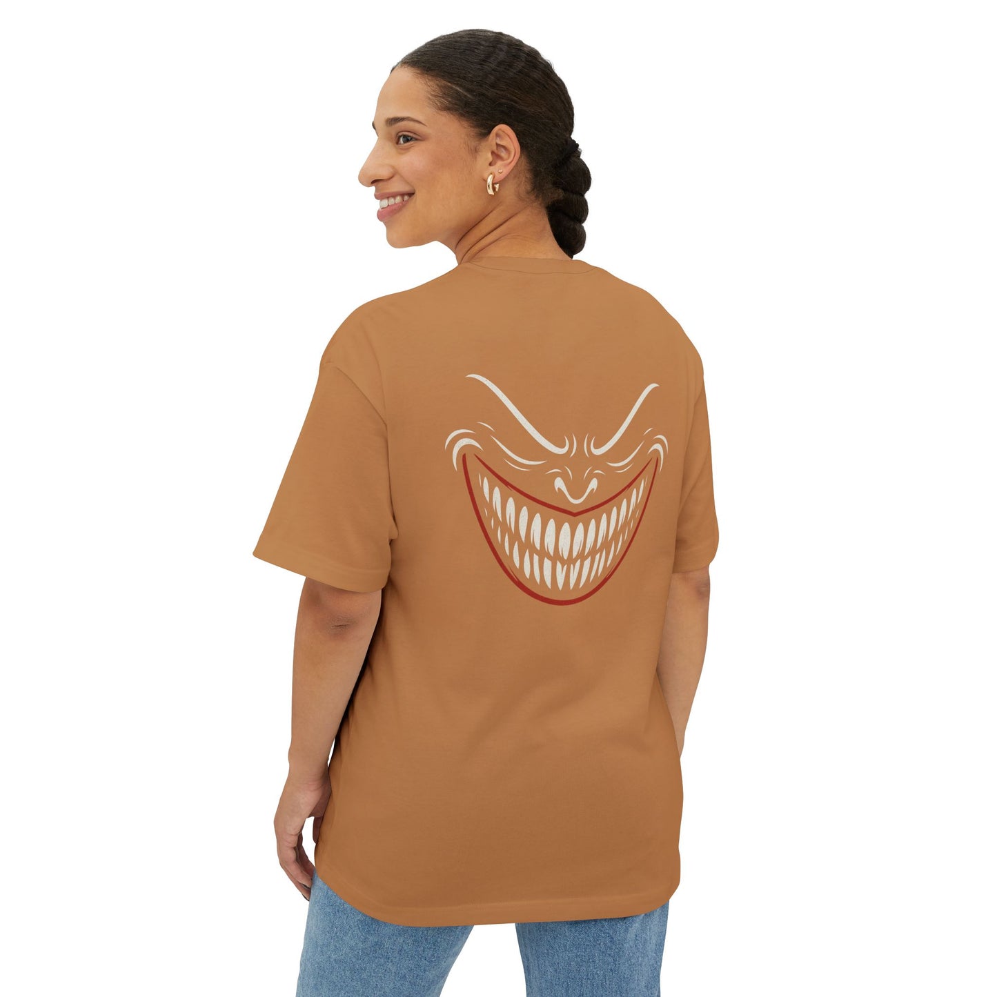 T-shirt “Evil Smile” – Motif sourire démoniaque