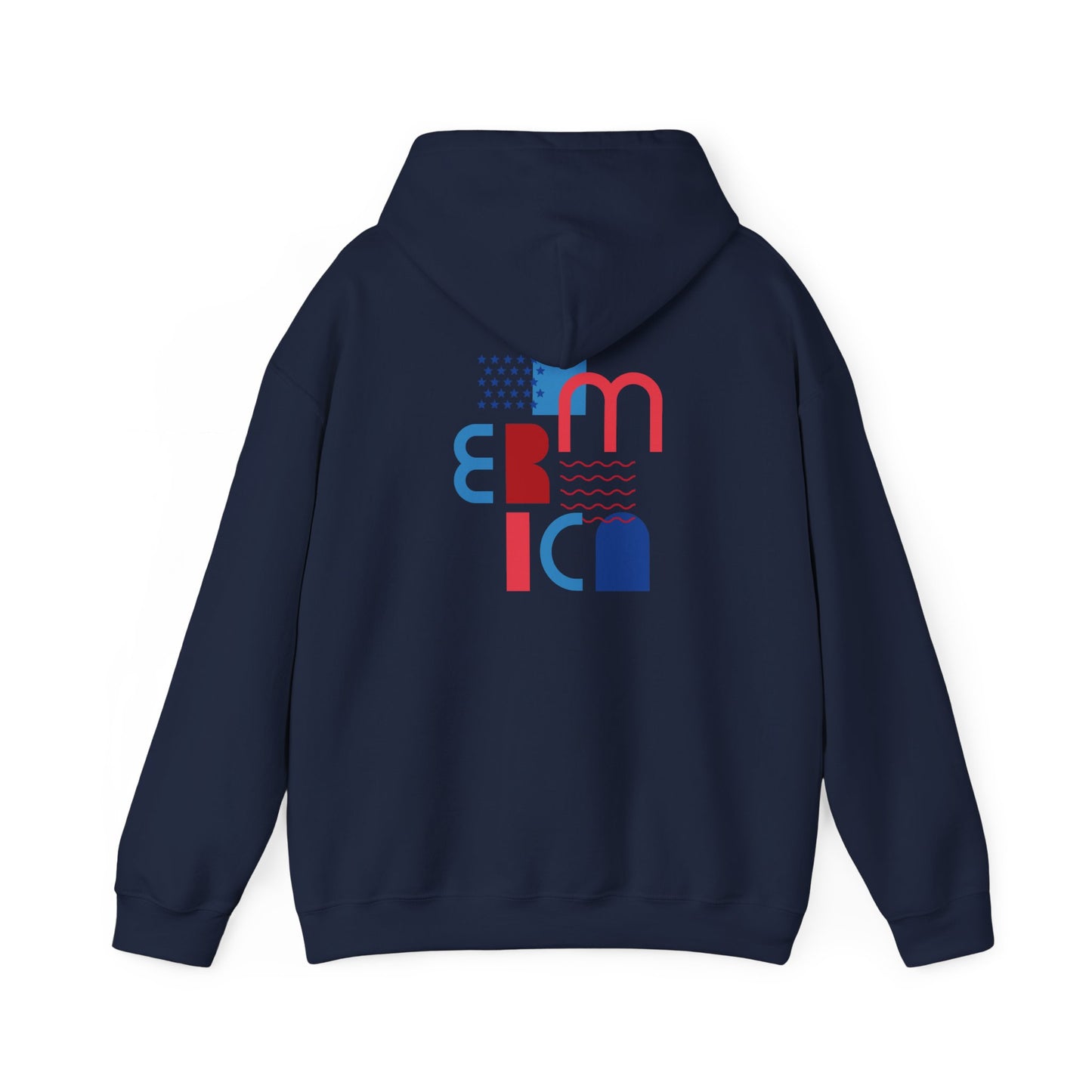Hoodie “Americana” – Typographie graphique USA
