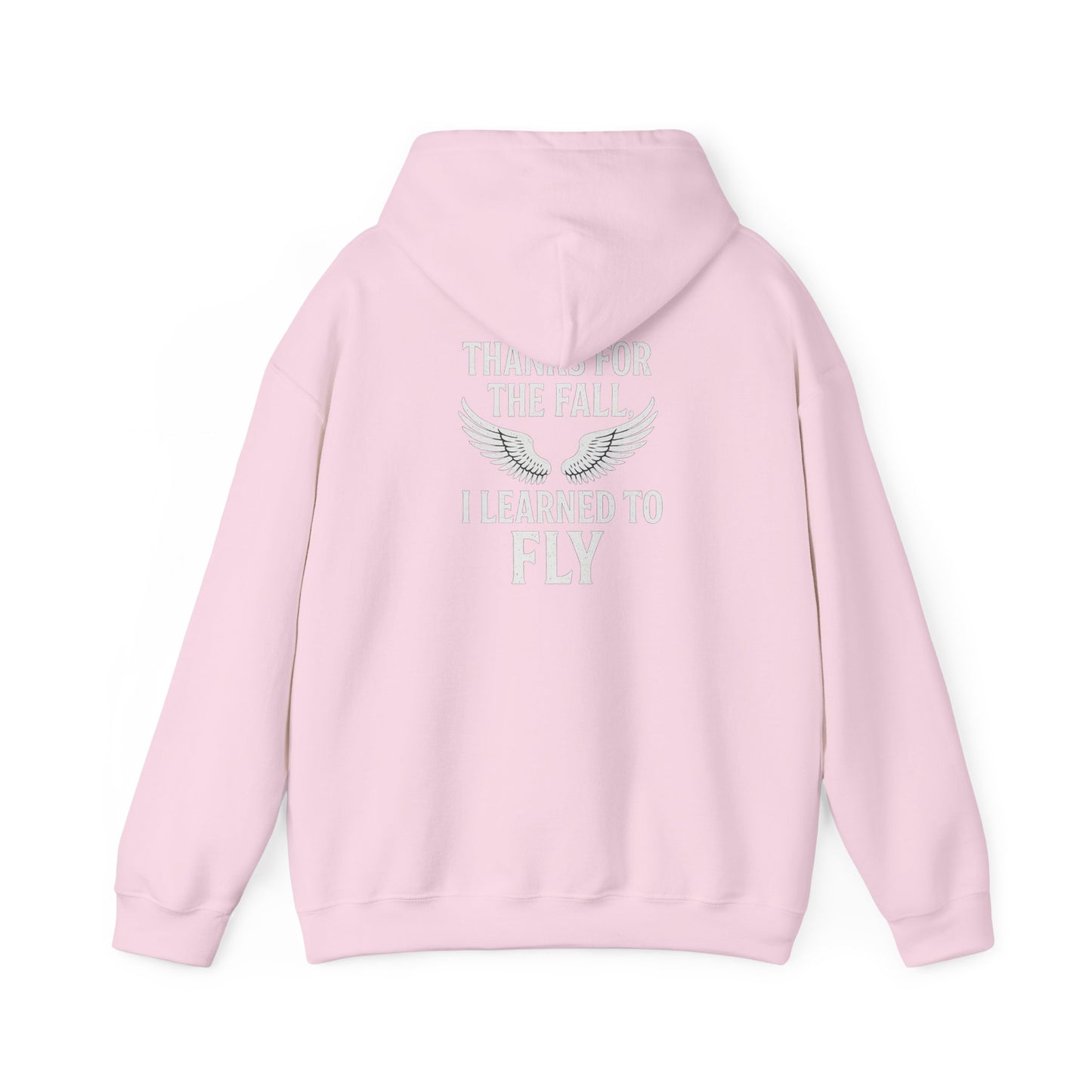 Hoodie “Fly Again” – Thanks for the Fall, I Learned to Fly