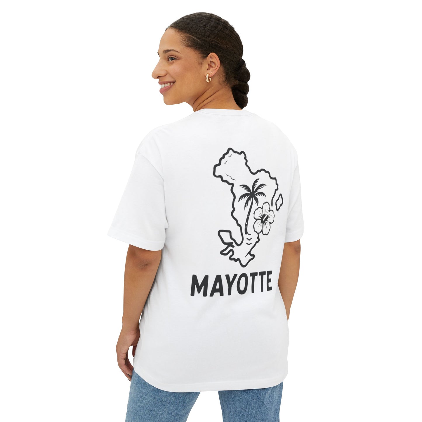 T-shirt unisexe oversize “Vibes de Mayotte”