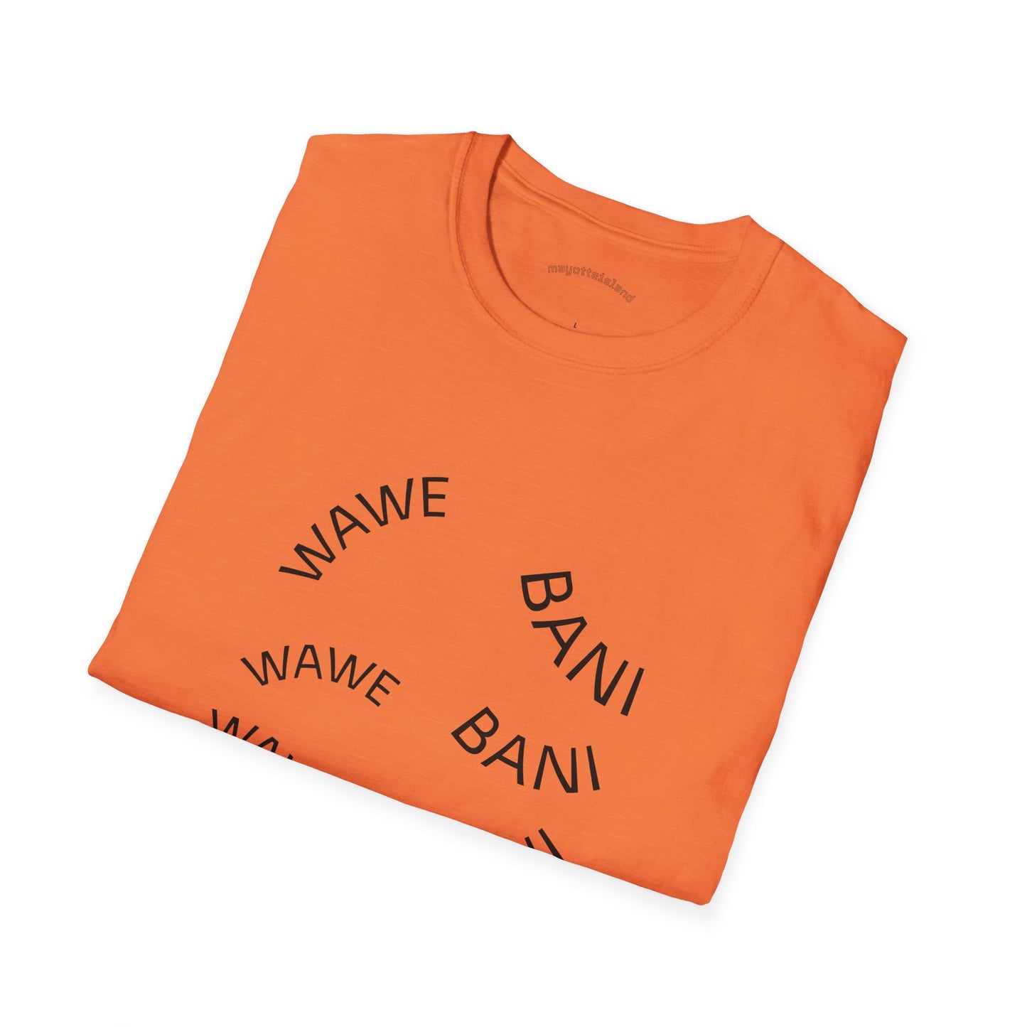 T-shirt Wawe Bani – Design Minimaliste Mahorais
