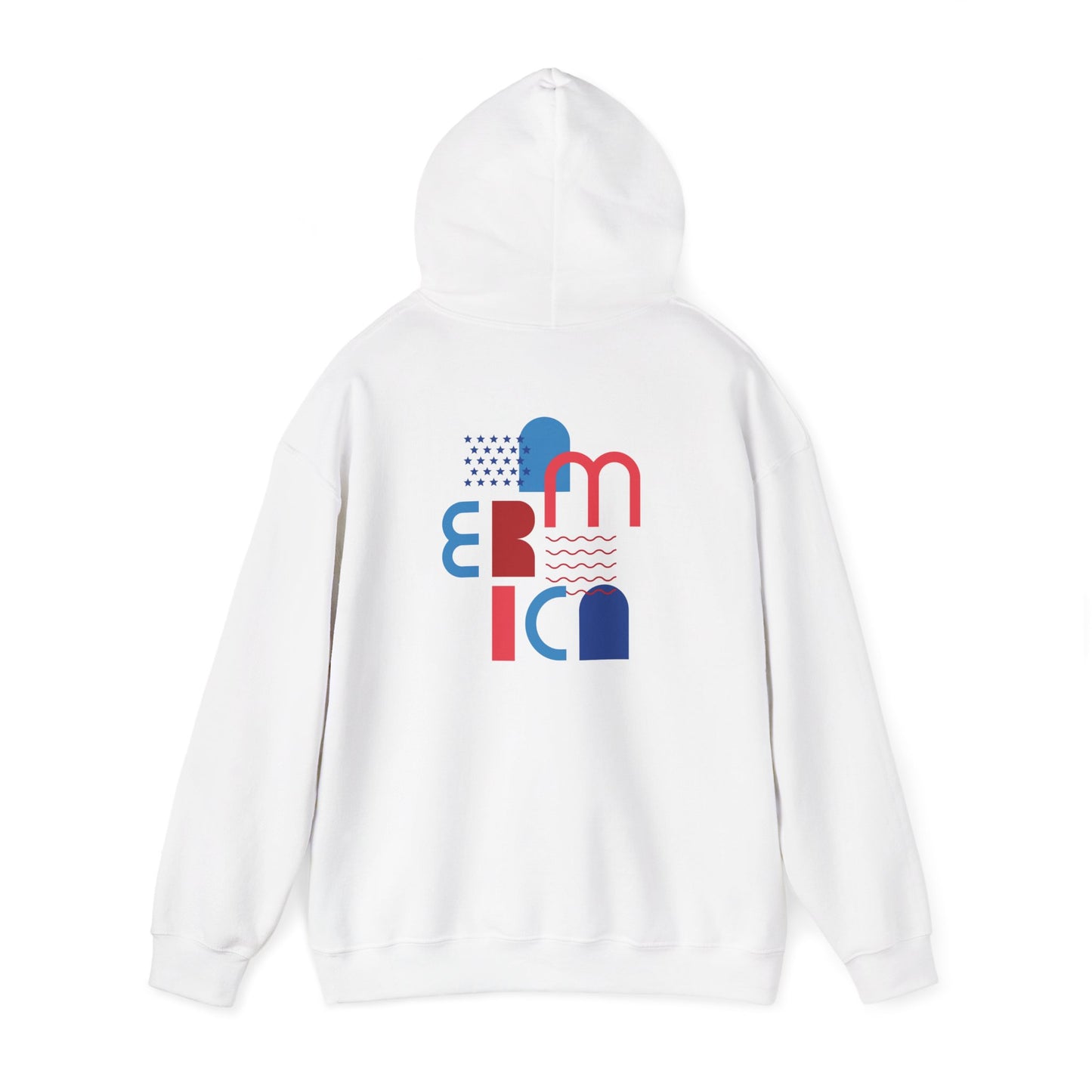 Hoodie “Americana” – Typographie graphique USA