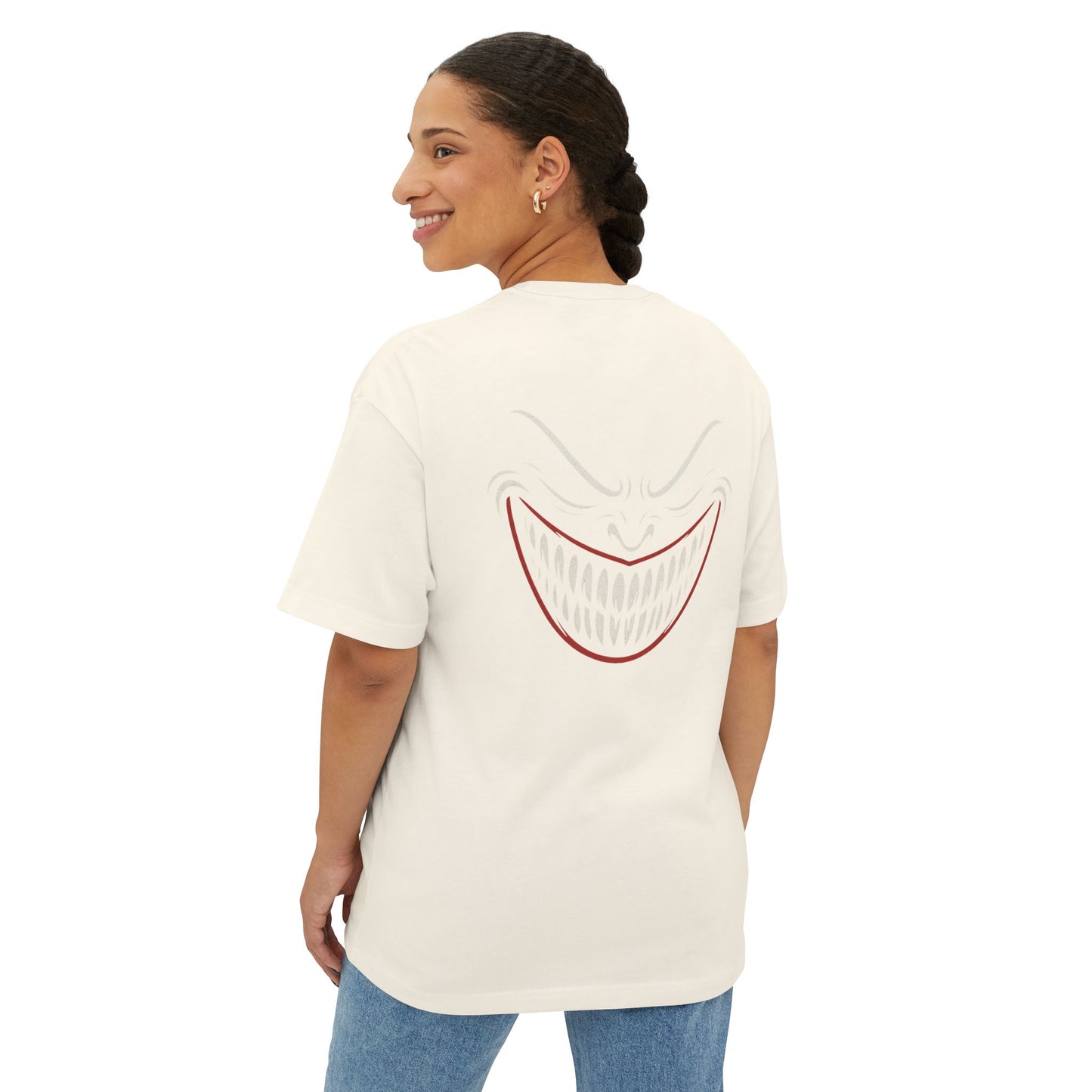 T-shirt “Evil Smile” – Motif sourire démoniaque