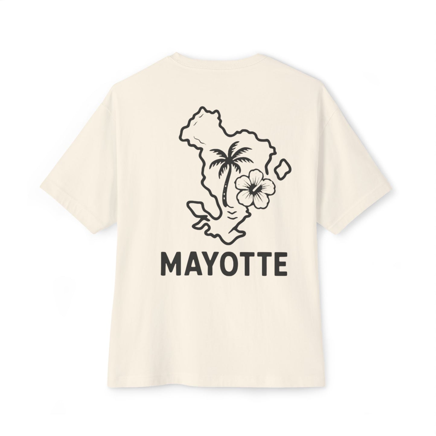 T-shirt unisexe oversize “Vibes de Mayotte”