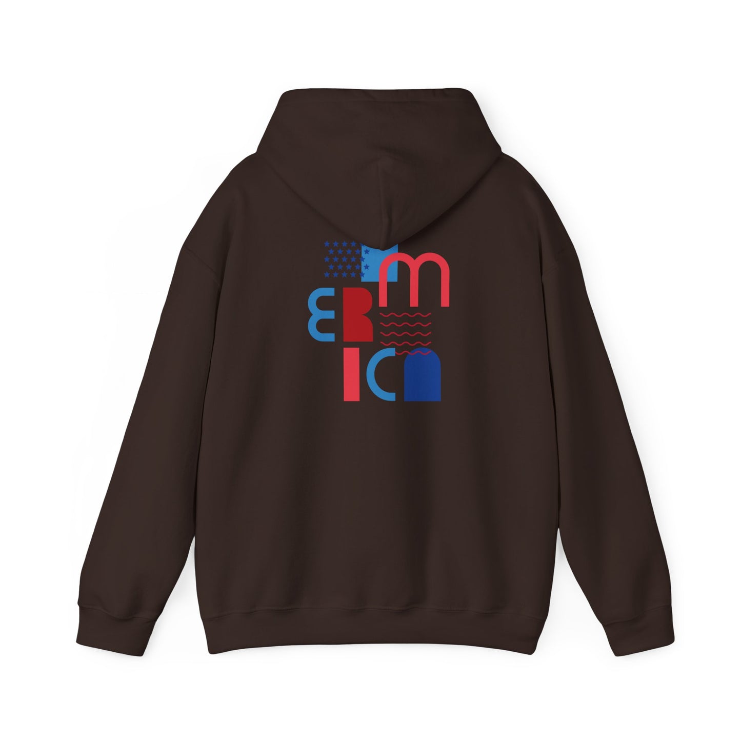 Hoodie “Americana” – Typographie graphique USA