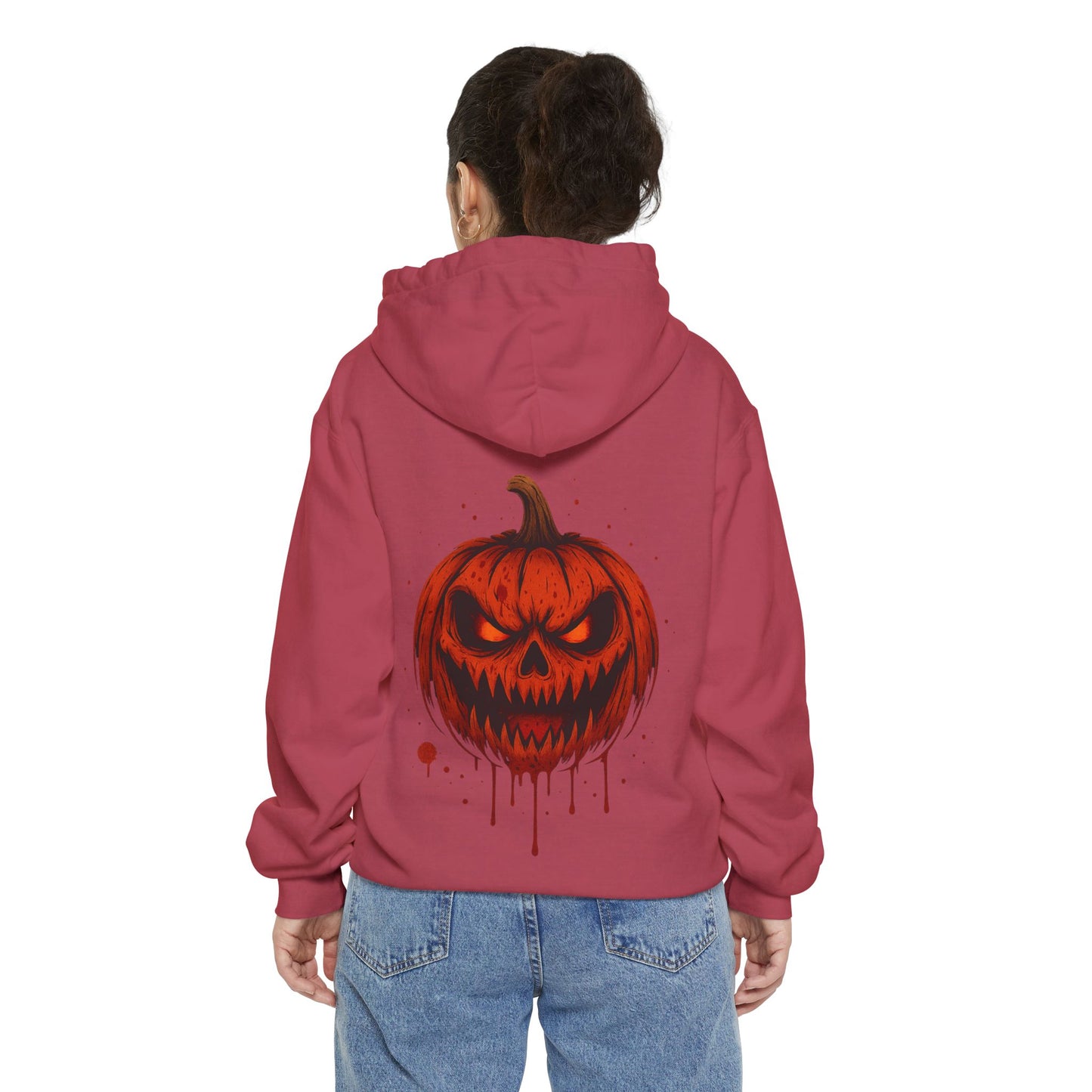 Hoodie “Bloody Pumpkin” – Evil Smile & Halloween Vibes