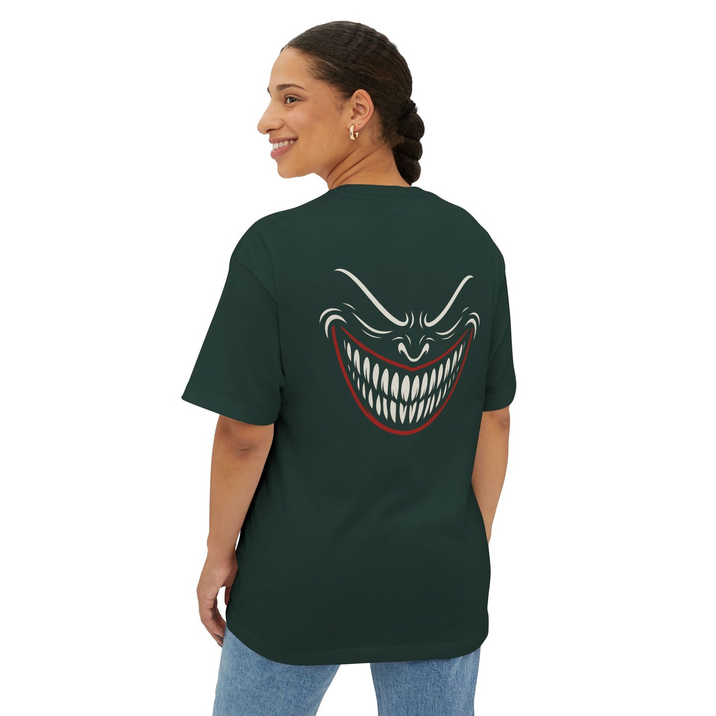 T-shirt “Evil Smile” – Motif sourire démoniaque