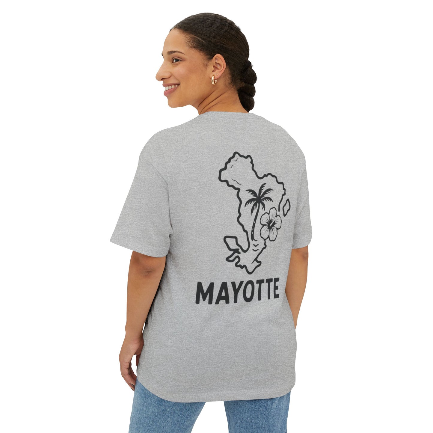 T-shirt unisexe oversize “Vibes de Mayotte”