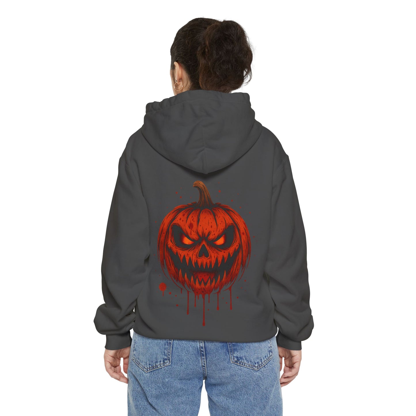 Hoodie “Bloody Pumpkin” – Evil Smile & Halloween Vibes