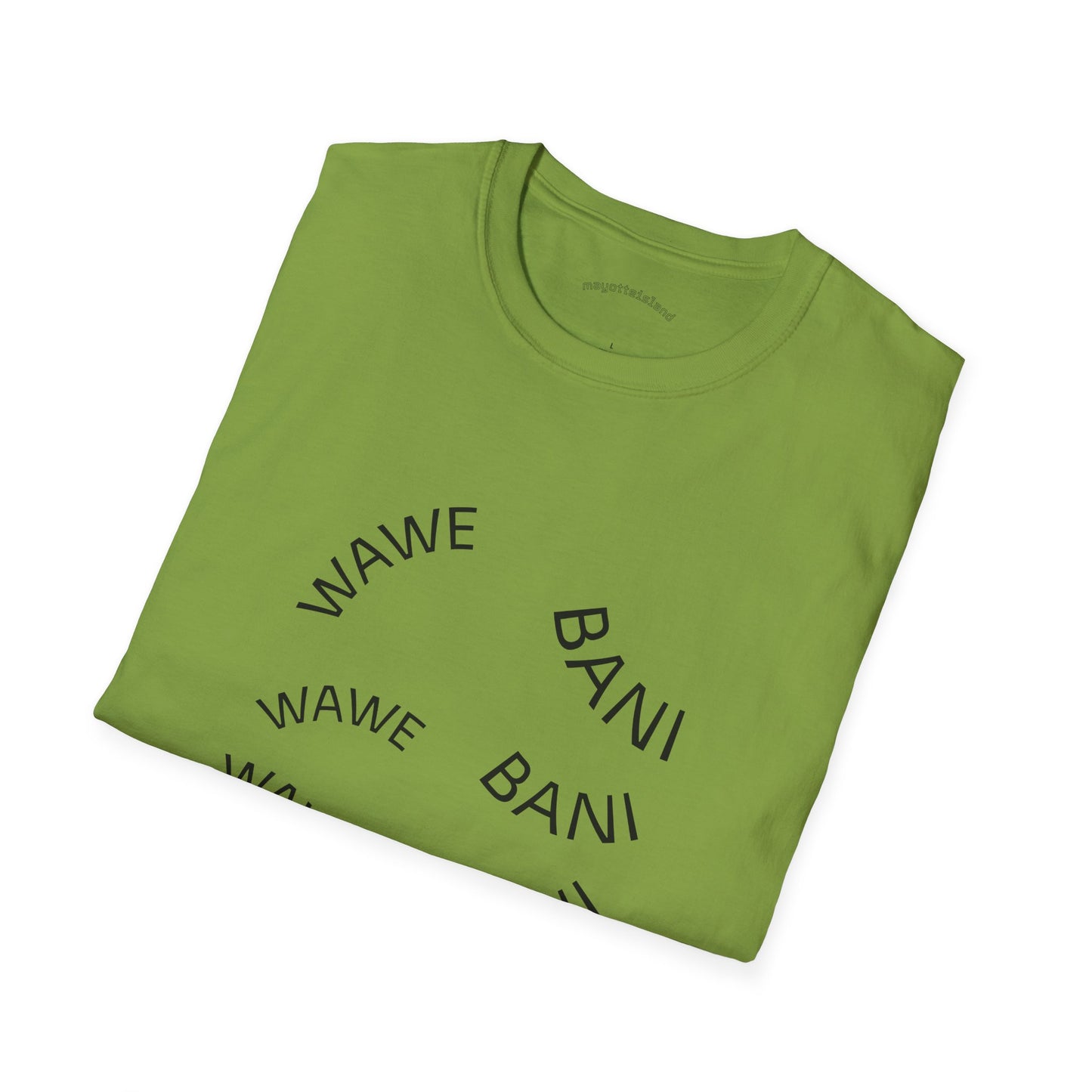 T-shirt Wawe Bani – Design Minimaliste Mahorais