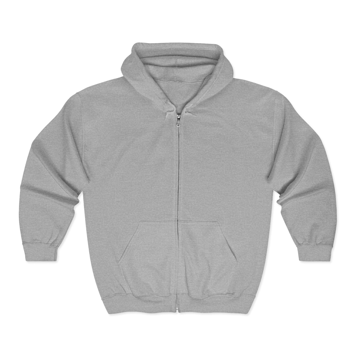 Hoodie zippé unisexe confortable